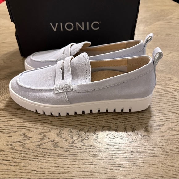 Vionic Uptown Resort Women's Slip-on Loafer Moc Casual Sh Skyway Blue 8.5 - Picture 3 of 5